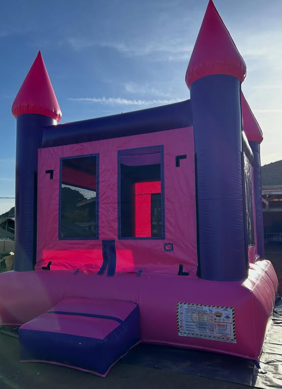 Jumper 13x13 — Pink & Purple Castle