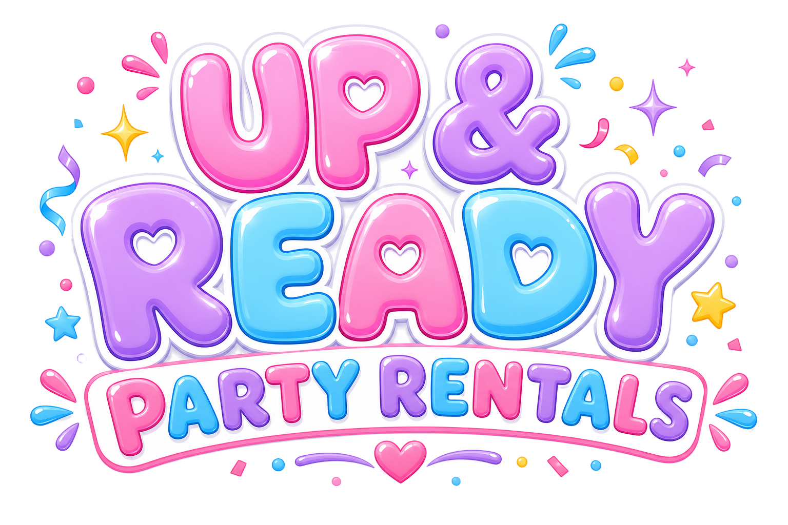 Up & Ready Party Rentals logo